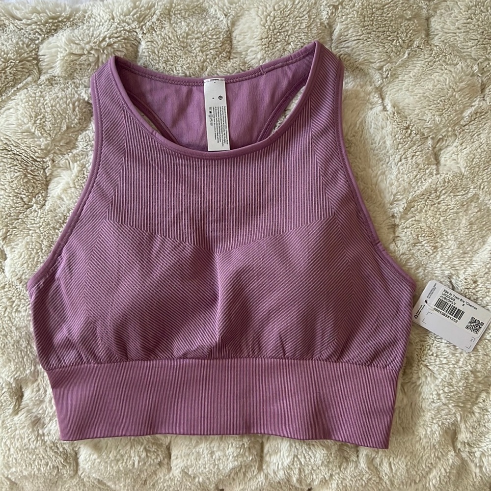 Pink/Purple Lululemon sports bra